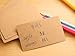 RELIFE Kraft Paper Message Card Word Card Business Card Paper 100pcs in One Box