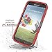 Galaxy S4 Case, BUDDIBOX [HSeries] Heavy Duty Swivel Belt Clip Holster with Kickstand Maximal Protection Case for Samsung Galaxy S4, (Red)