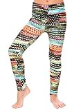 Simplicity Kids Stretchy Leggings Pants w/ Turtle Back Printed