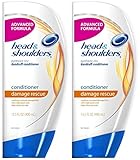 Head & Shoulders Damage Rescue Dandruff Conditioner - 13.5 oz - 2 pk