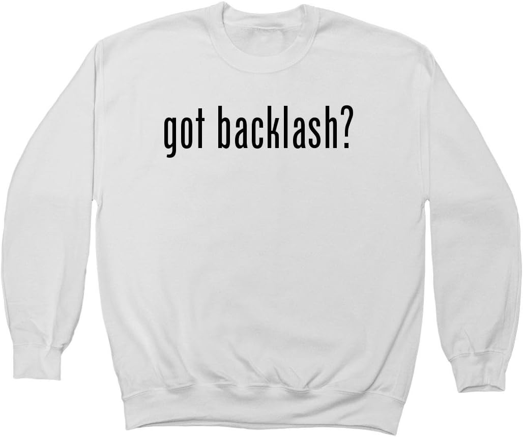 got backlash? Men's Crewneck Fleece Sweatshirt