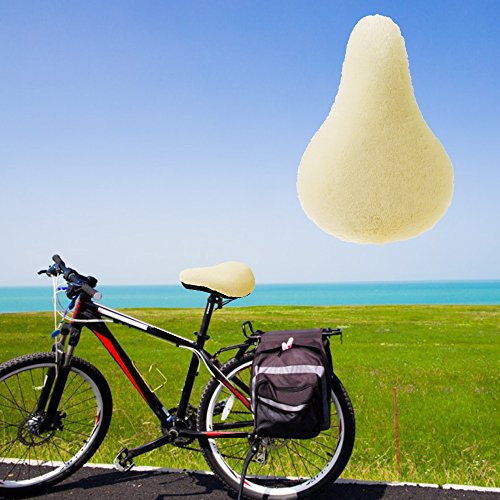 image for Zacro Imitation Wool Bicycle Cushion Cover, Best Warm and Comfortable 