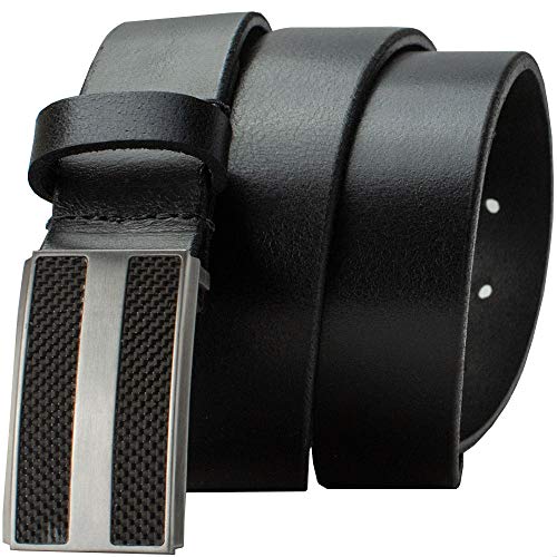 Nickel Free Titanium-Carbon Fiber Belt, Black 40