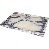 Real Luxurious Natural Marble Vanity Tray Genuine Marble/Stone Storage Tray for Home Decor Bathroom/Kitchen/Vanity/Dresser No