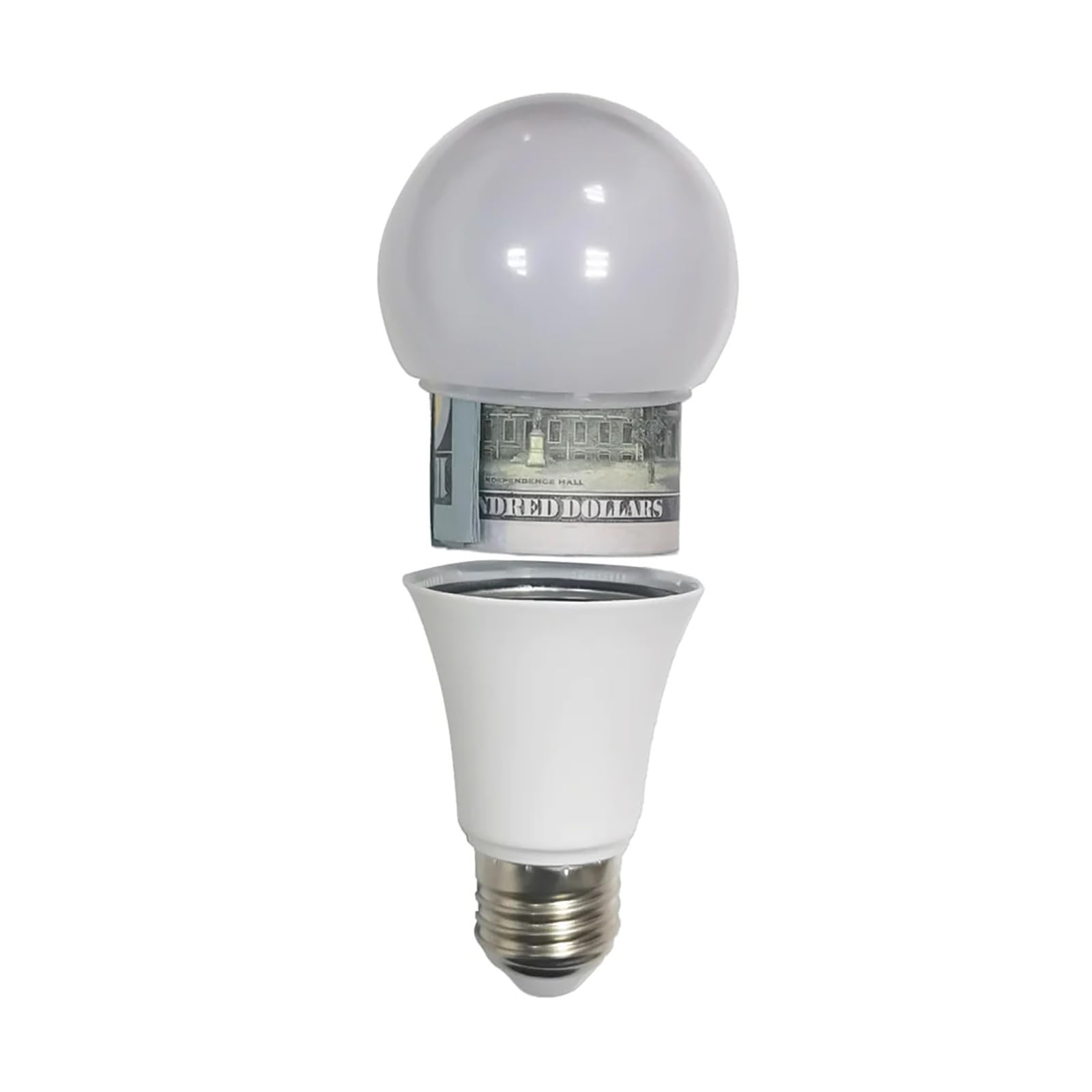 Gowxs Light Bulb Safe Box Secret, Storage Realistic Light Bulb Decoy Hiding, Hidden Safe, Hidden Safes in Plain Sight Interesting Practical Products