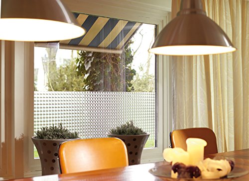 Fablon FAB10324 Squares Static Window Film