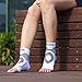 Plantar Fasciitis Socks with Arch Support Ankle Support, Ankle Compression Socks Foot Sleeve to Relieve Arch Pain, Better Than Night Splint