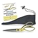Kristman Dressmaker Shears Professional 9.5 Inch Scissors Cut with Ease Gold