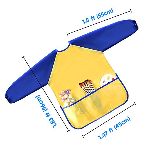 1 KUUQA+Childrens+Toddler+Waterproof+Pockets