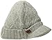 The Yukon Brim Chunky Knit Warm Beanie Hat Navy