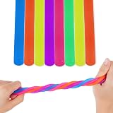 Ainiv 12PCS Stretch Noodles Fidget Toys 24cm 6 Colors Stress Relief Noodles view 9