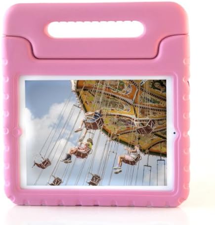 suchAcase Child Safe Kids Friendly Foam Protective Cover Case for Apple iPad Mini (Light Pink)