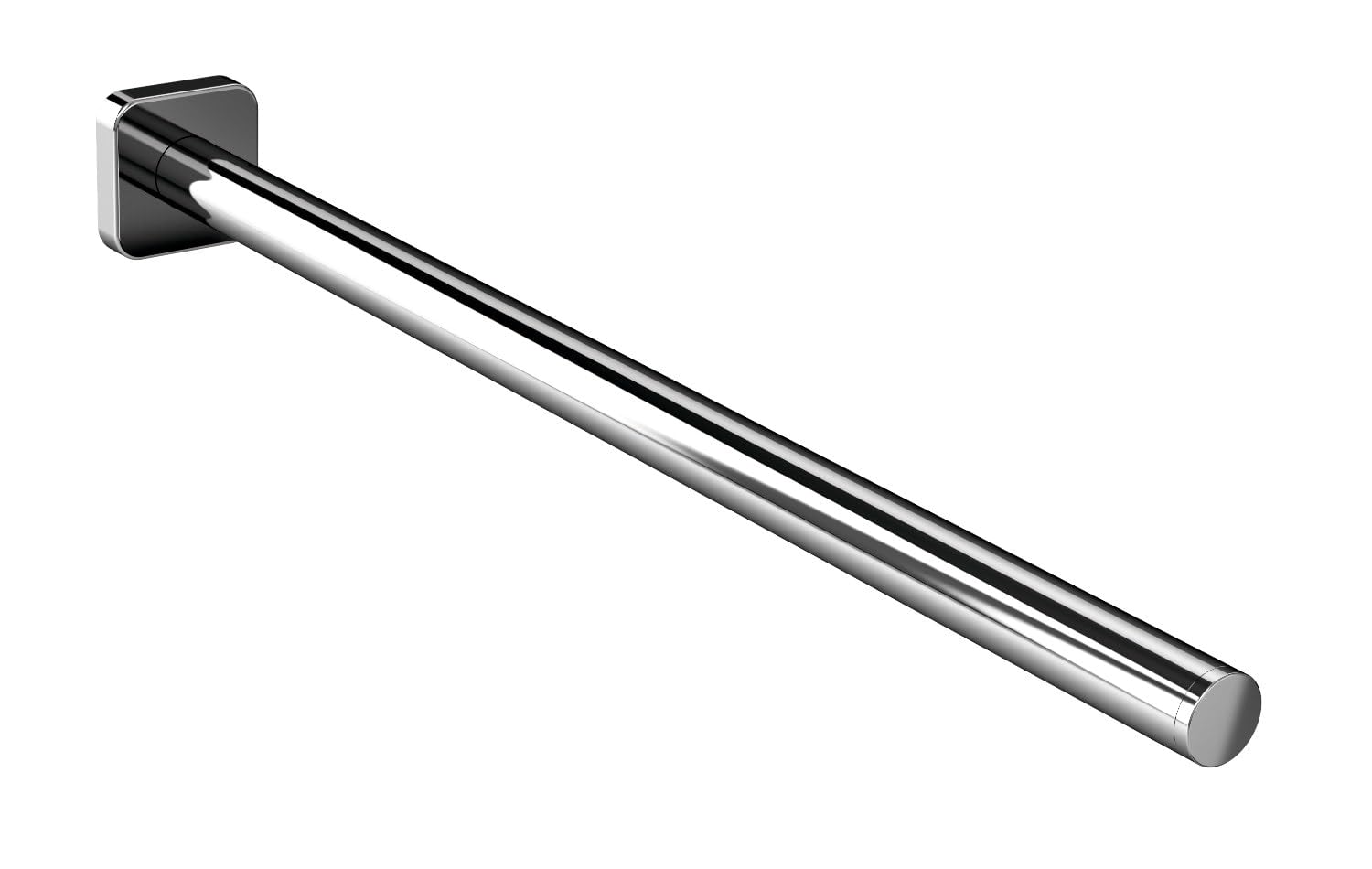 Emco 8104110 Trend Towel Rack, 1 Arm, Hard, 410 Mm, Chrome, 025000141