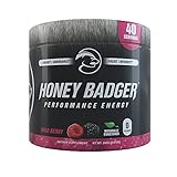 Honey Badger Performance Energy (Wild Berry / 30 Servings / Pre-Workout)
