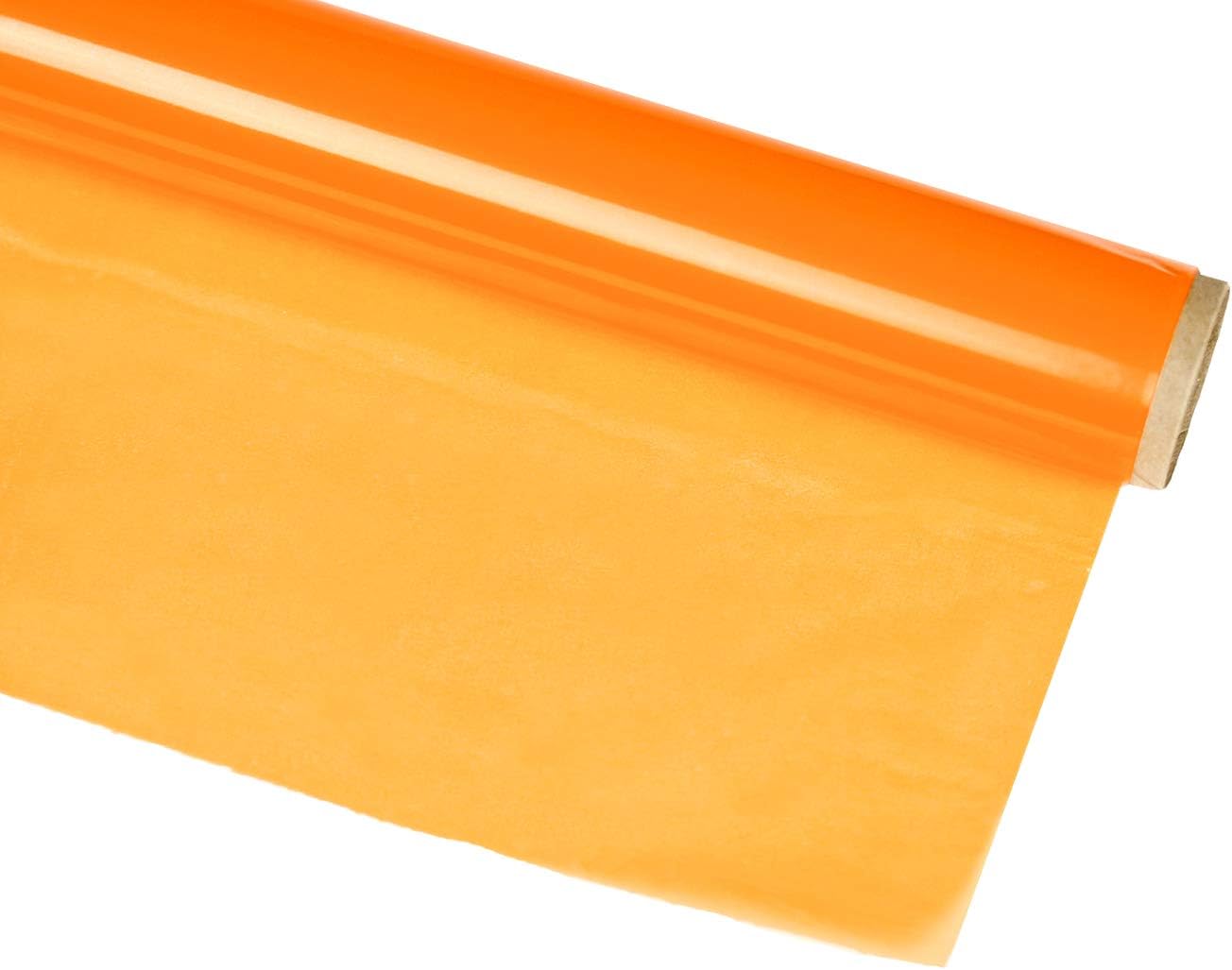 Hygloss Products Cellophane Roll – Cellophane Wrap for Crafts, Gifts, and Baskets 20 Inch x 5 Feet, Orange: Home & Kitchen