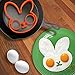 Silicone Egg Mold Ring Bunny Rabbit Shaper Egg Ring Cooking Tool