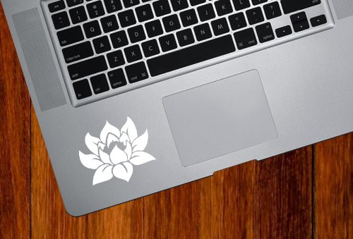 Yadda Yadda Design C Lotus Flower Design 1 Trackpad Keyboard 