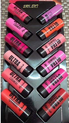 Abdus Ultra Ceramide Lipstick - Pack Of 12 Different Shades