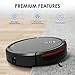 DEIK Robot Vacuum Cleaner with Max Power Suction, 5 Cleaning Modes and Self-Charging Robotic Vacuum Cleaner, HEPA Filter for Pet Fur, Easy Schedule Cleaning for Hard Surface Floors & Thin Carpets