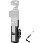 SMALLRIG Expansion Adapter Accessorie for DJI Osmo Pocket 3, Protective Cage, with 1/4"-20 Threaded Toles, Mount for NATO Rails, Handles, Magic Arms