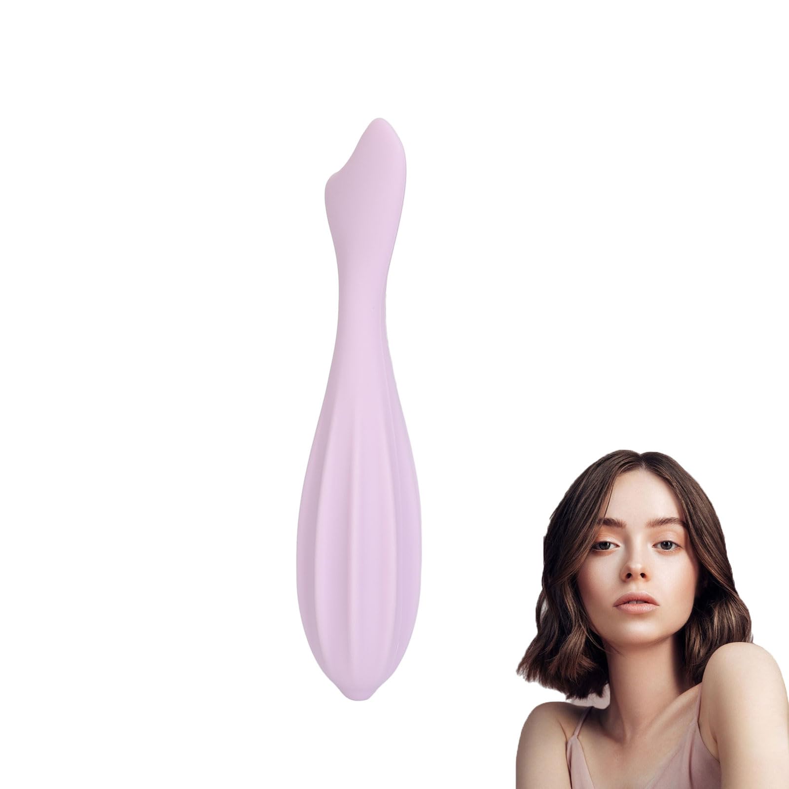 Silicone Facial Massage Roller, ELEGANT AND SIMPLE SHAPE, FUNCTIONS AND EFFECTS, PERFECT FIT, SAFETY MATERIAL, for Face, Neck, AND Arms Massage with High Temperature Resistance
