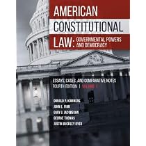 Amazon.com: American Constitutional Law: Governmental Powers and ...