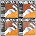Thomastik-Infeld Dominant Violin Strings Complete Set - Durable Violin E String with Aluminum Wound Ball End - Versatile and Flexible with Easy Modulation for a Rich Tone