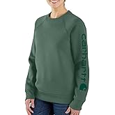 Carhartt Women's Relaxed Fit Midweight Graphic Crewneck Sweatshirt