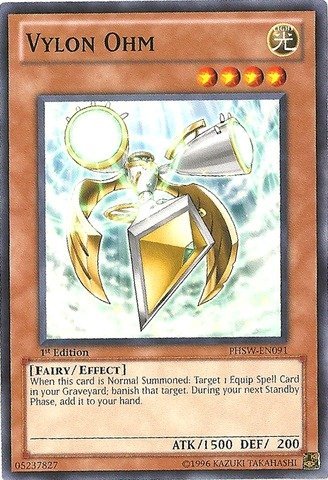 Yu-Gi-Oh! - Vylon Ohm (PHSW-EN091) - Photon Shockwave - 1st Edition - Common
