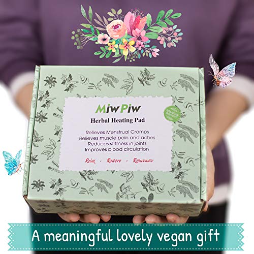 Microwavable Heating Pad for Cramps Gift Box 14"x 6" Bed Buddy Hot