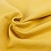 JWH Decorative Flower Throw Pillow Cover 3D Sunflower Pillow Case Round Cushion Handmade Floral Accent Pillowcase for Bed Living Room Couch 14 Inch Mustard Yellow