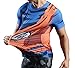 WeiMei Men's 3D Novelty Lycra Compression Shirt Skin Tight Shirt Vest Short/Long Sleeve Shirt,Goku,Large