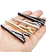 Jstyle 4 Pcs Tie Clips for Men Tie Bar Clip Set for Regular Ties Necktie Wedding Business Clips