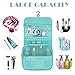 EPQUEEN Travel Toiletry Bag Women's Makeup Bag Cosmetic Organizers for Accessories Shampoo Toiletries Christmas Gifs Light Blue