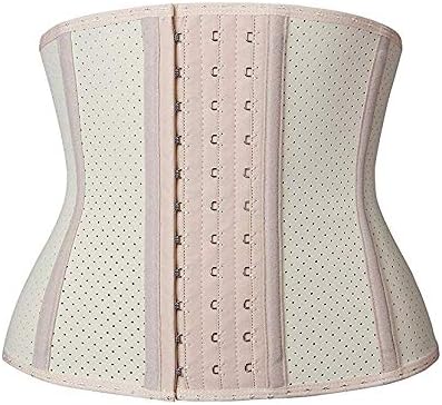 Yukefeng DeepTwist Women's Waist Trainer Latex Slimming Waist Cincher Body Shaper Underbust Corsets Weight Loss