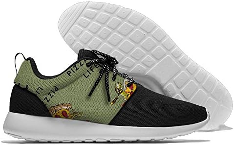 Pizza Is Life Men Leisure Sneaker Lightweight Running Shose