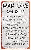 Ohio Wholesale Man Cave Rules Wall Art, from our Water Collection