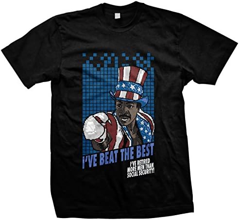 BlackActionTees Apollo-American Hero 16-Bit T-Shirt (5X-Large)