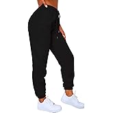 Waitfairy Sweatpants Women - Joggers for Women High Waist Baggy Sweat Pants for Womens Joggers with Pockets