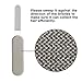 ASINNO Pet Hair Remover with Self-Cleaning Base, Grey, L