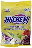 Morinaga - Hi-Chew Assorted Pack Strawberry, strawberry, green apple and grape Fruit Chews - 20 Invidually Wrapped Pieces