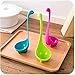 RioRand Soup Ladle 3 Piece Nylon Dishwasher Safe Kitchen Utensil Cookware Loch Ness Monster, Green, Blue and Pink