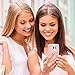 LeYi Compatible with Galaxy S7 Case with Glass Screen Protector [2 Pack], Glitter Bling Girls Women [PC Silicone Leather] Dual Layer Heavy Duty Phone Case for Samsung Galaxy S7 (2016) TP Rose Gold