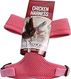 VALHOMA 756 S C HP 625482 Mesh Chicken Harness, Hot Pink, Hen
