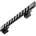 Jnrtifow 11mm Dovetail to 20mm Picatinny Weaver Rail Riser Mount Adapter for Rifle Scope