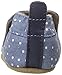 Robeez Girls' Soft Soles, Bouquet Chambray, 6-12 Months M US Infant