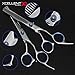 Xcellent Global Hairdressing Scissors Tool Kit Bang Hair Scissor Thin Flat Cut Cutting Teeth Barber Scissors Combination Set BT017