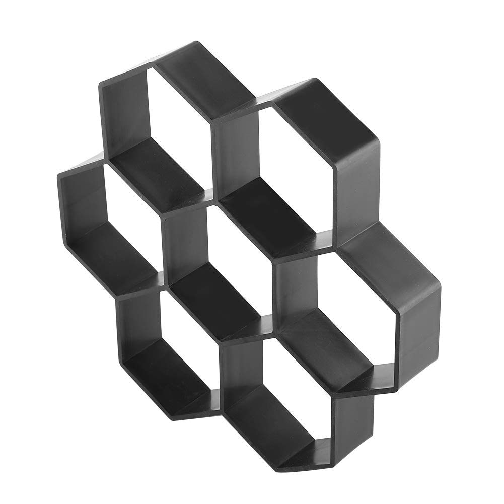 Garosa DIY Paving Mold Stepping Stone Mould Concrete Path Maker Lawn Walkway Formwork Decorative Cement Paver Brick Garden Stepping Stones Pavement Mould