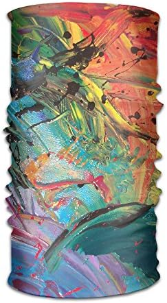 Headbands Colorful Paint Seamless Style Bandanna Headwear Headscarf Lightweight Summer Scarf
