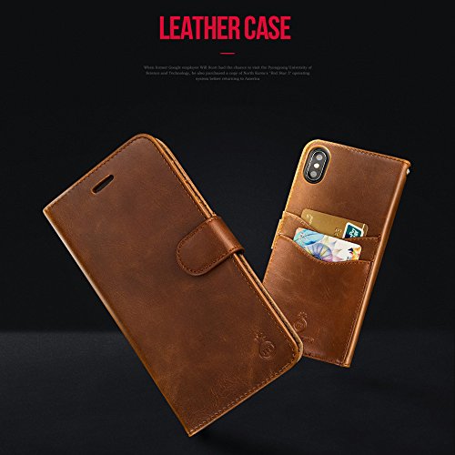 image for DXLT Mens iPhone 6 Plus,iPhone 6s Plus Wallet Leather Case Detachable 